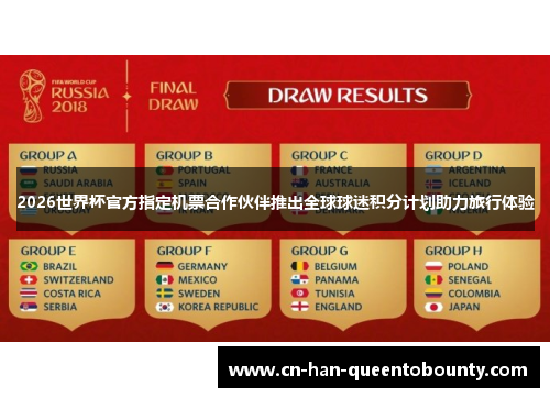 2026世界杯官方指定机票合作伙伴推出全球球迷积分计划助力旅行体验